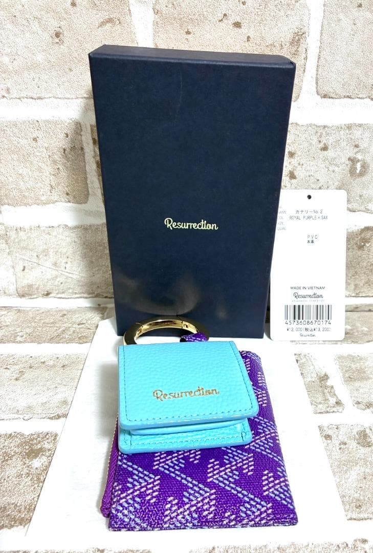 【早い者勝ち✨】新品 レザレクション 本革 カナリー マルチポーチ ケース