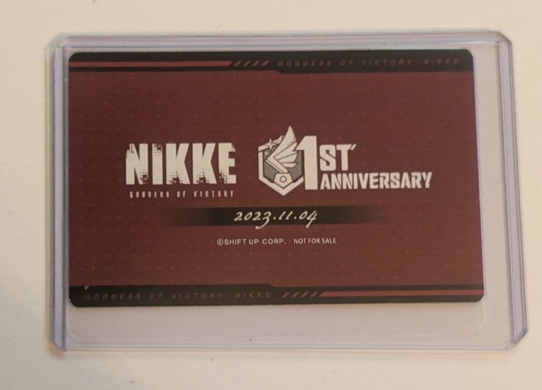 NIKKE一周年記念　プロモカード　レッドフード