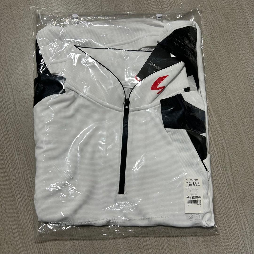 Daiwa DE-7207 長袖ハーフジップTシャツ　スペシャル