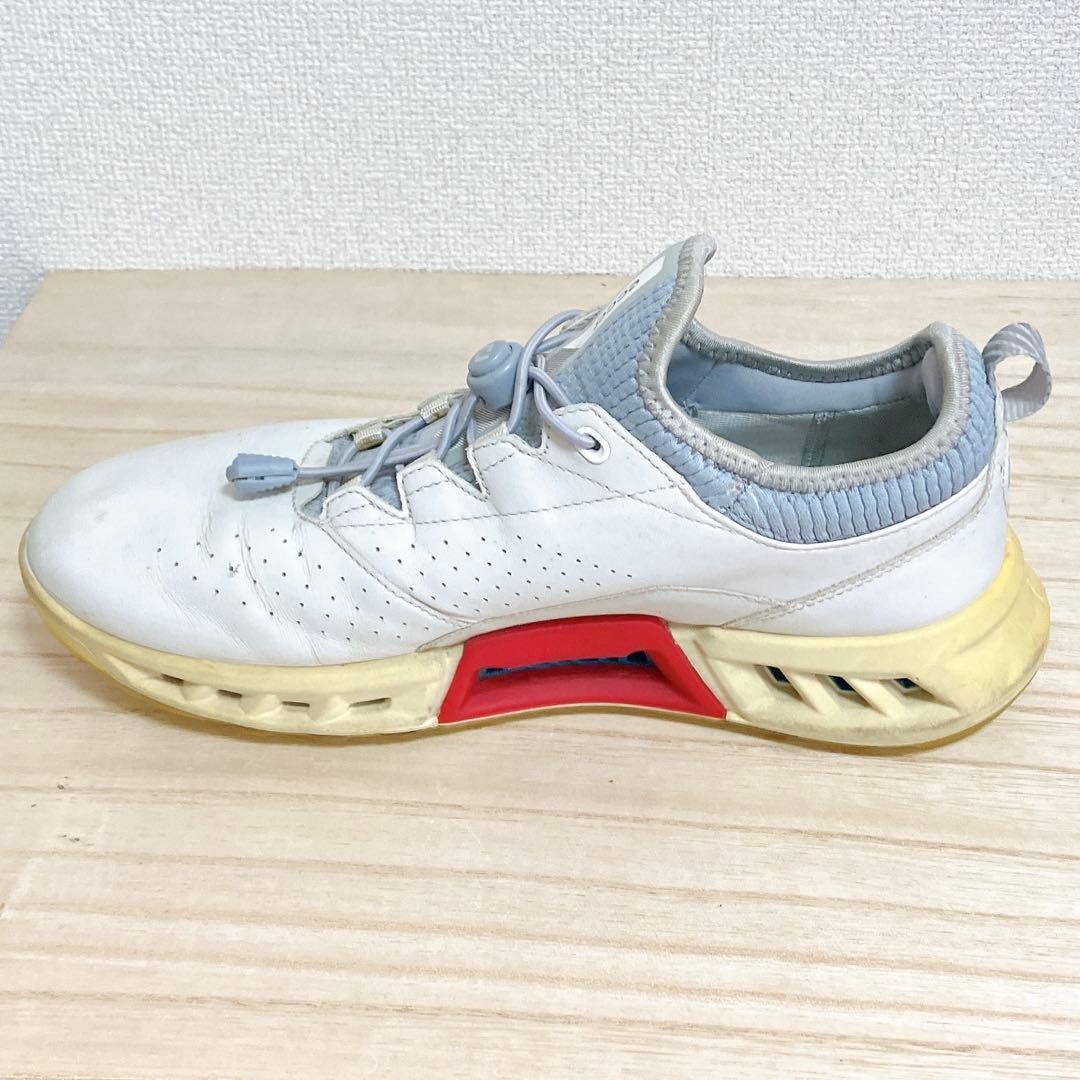 ECCO BIOM C4 ゴアテックス ゴルフシューズ ホワイト 26cm
