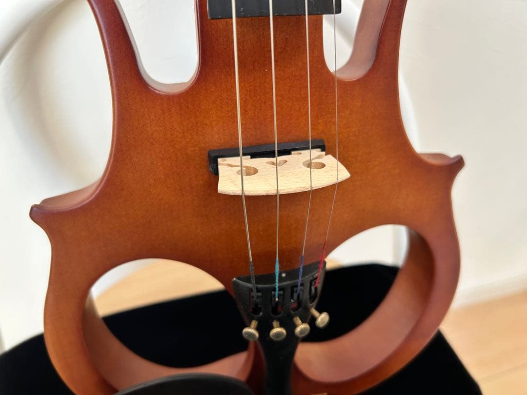 【新品未使用品】キクタニ エレクトリックバイオリン ESV-380 ブラウン