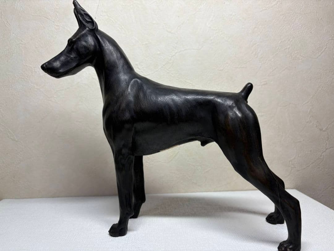 ドーベルマン(犬)置き物 インテリア