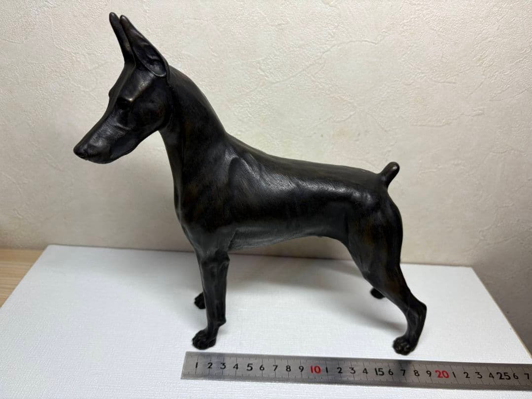 ドーベルマン(犬)置き物 インテリア