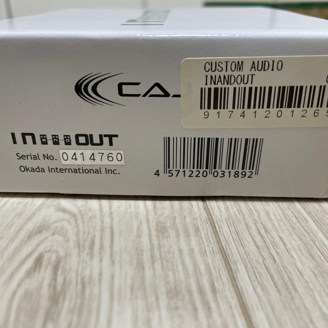 CAJ 「IN and OUT」　インアンドアウト