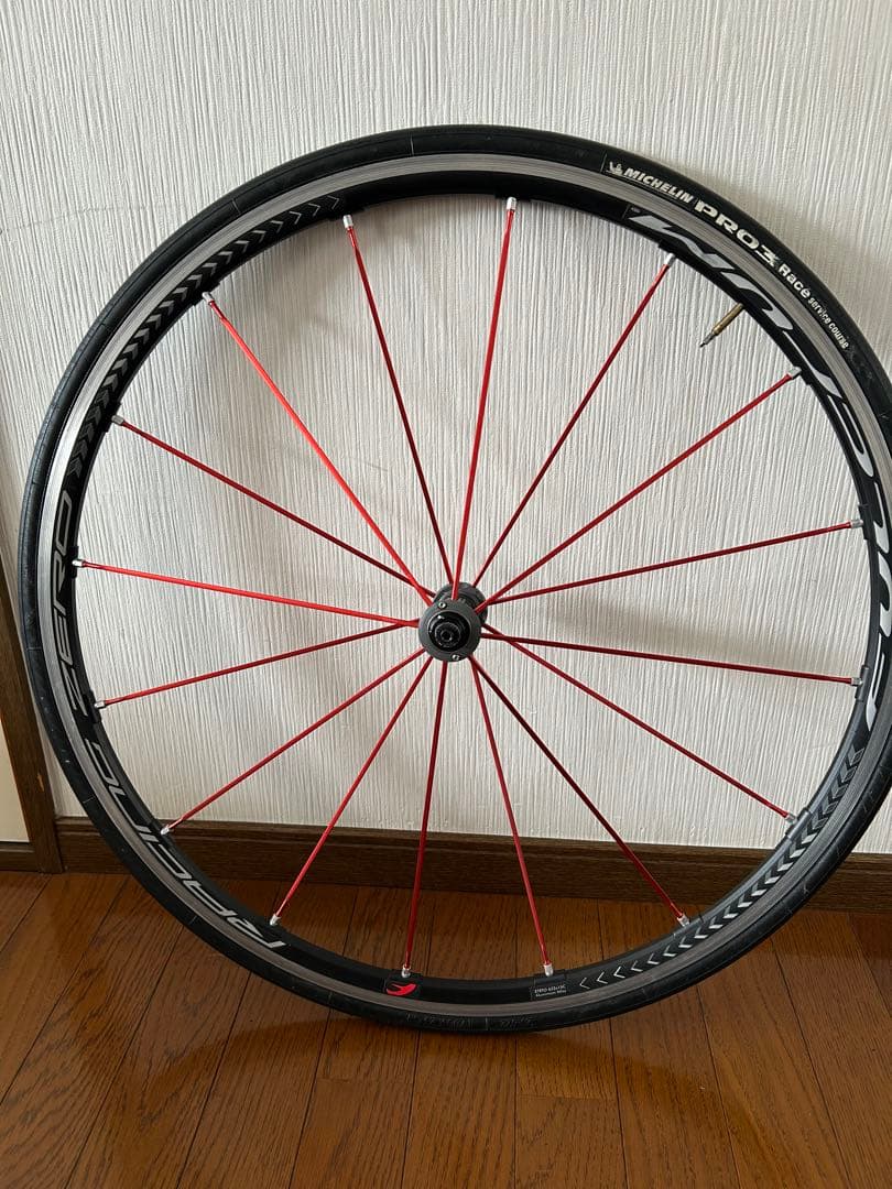 【値下げ中‼️】フルクラム　レーシングゼロ　限定レッドスポーク C15