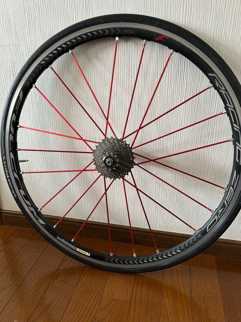 【値下げ中‼️】フルクラム　レーシングゼロ　限定レッドスポーク C15