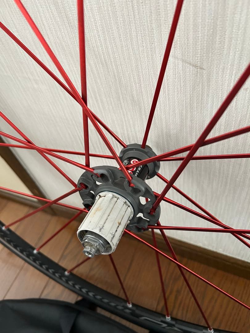 【値下げ中‼️】フルクラム　レーシングゼロ　限定レッドスポーク C15