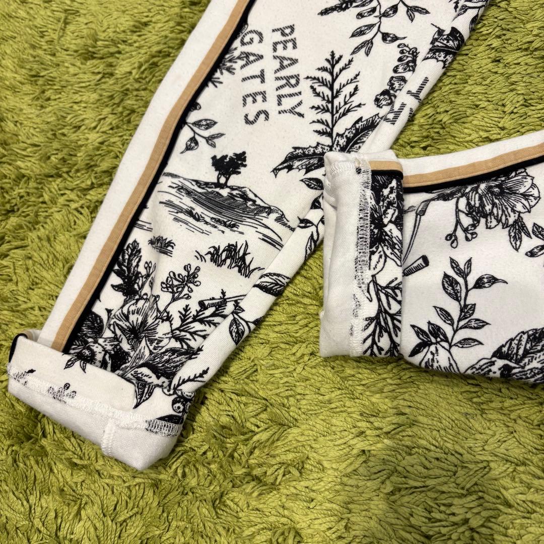 パーリーゲイツ PEARLY GATES スウェットパンツ 花柄 サイズ0 （Ｓ
