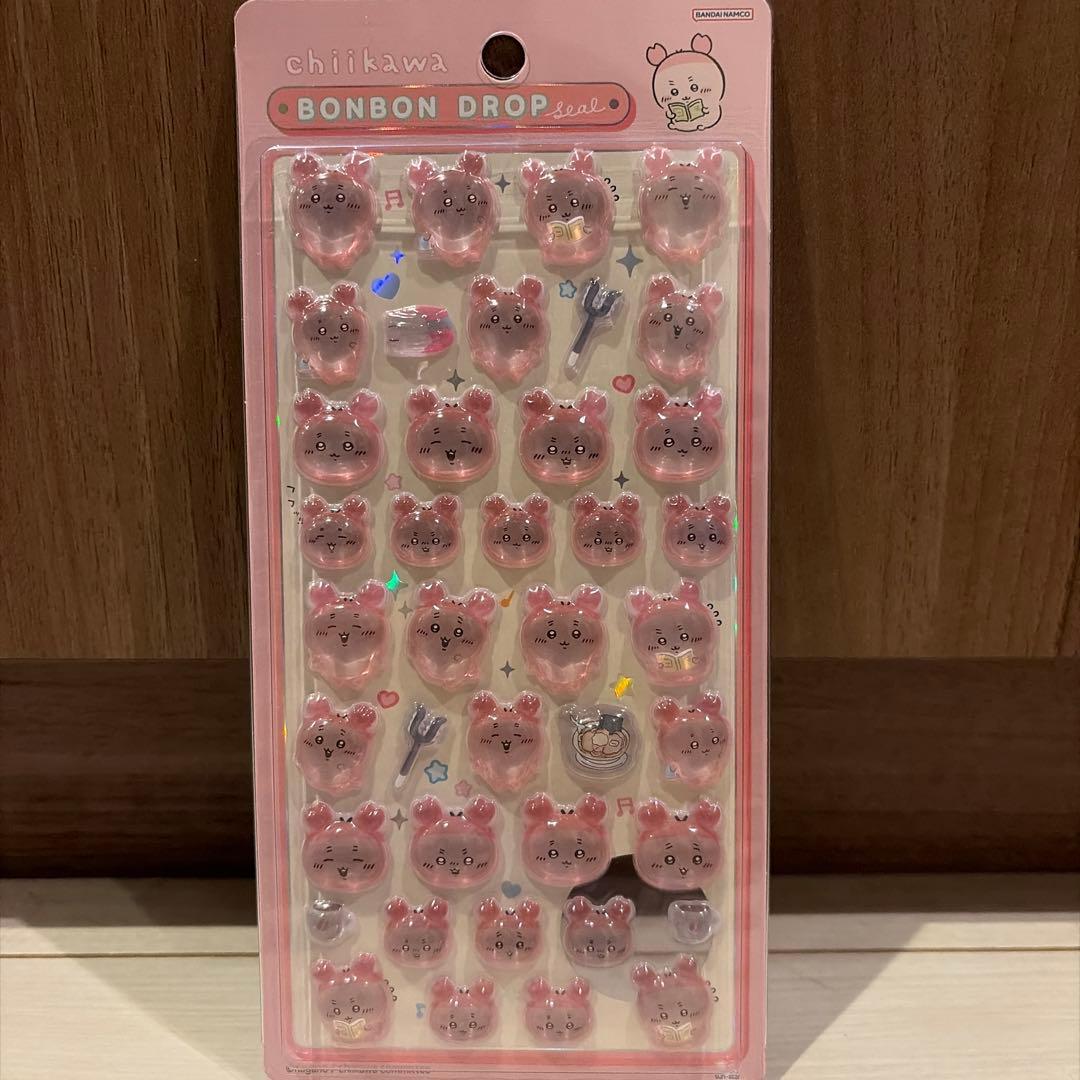 【正規品】ボンボンドロップシール　ちいかわ　古本屋　モモンガ