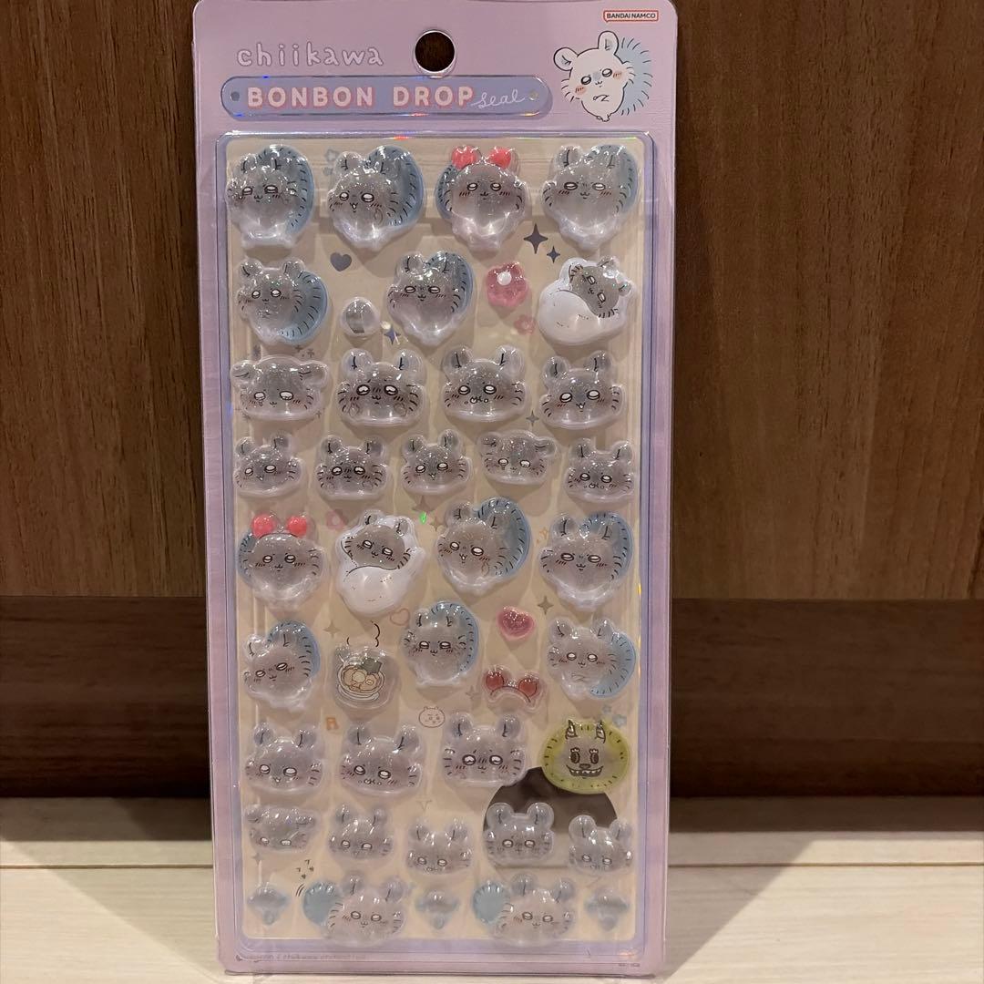 【正規品】ボンボンドロップシール　ちいかわ　古本屋　モモンガ