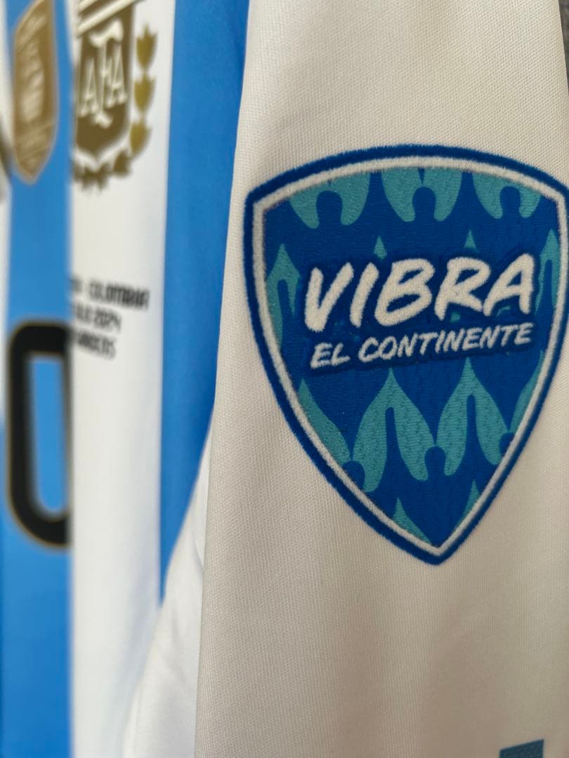 アルゼンチン代表　メッシ　ホーム　長袖　コパアメリカ決勝　新品未使用タグ付2XL