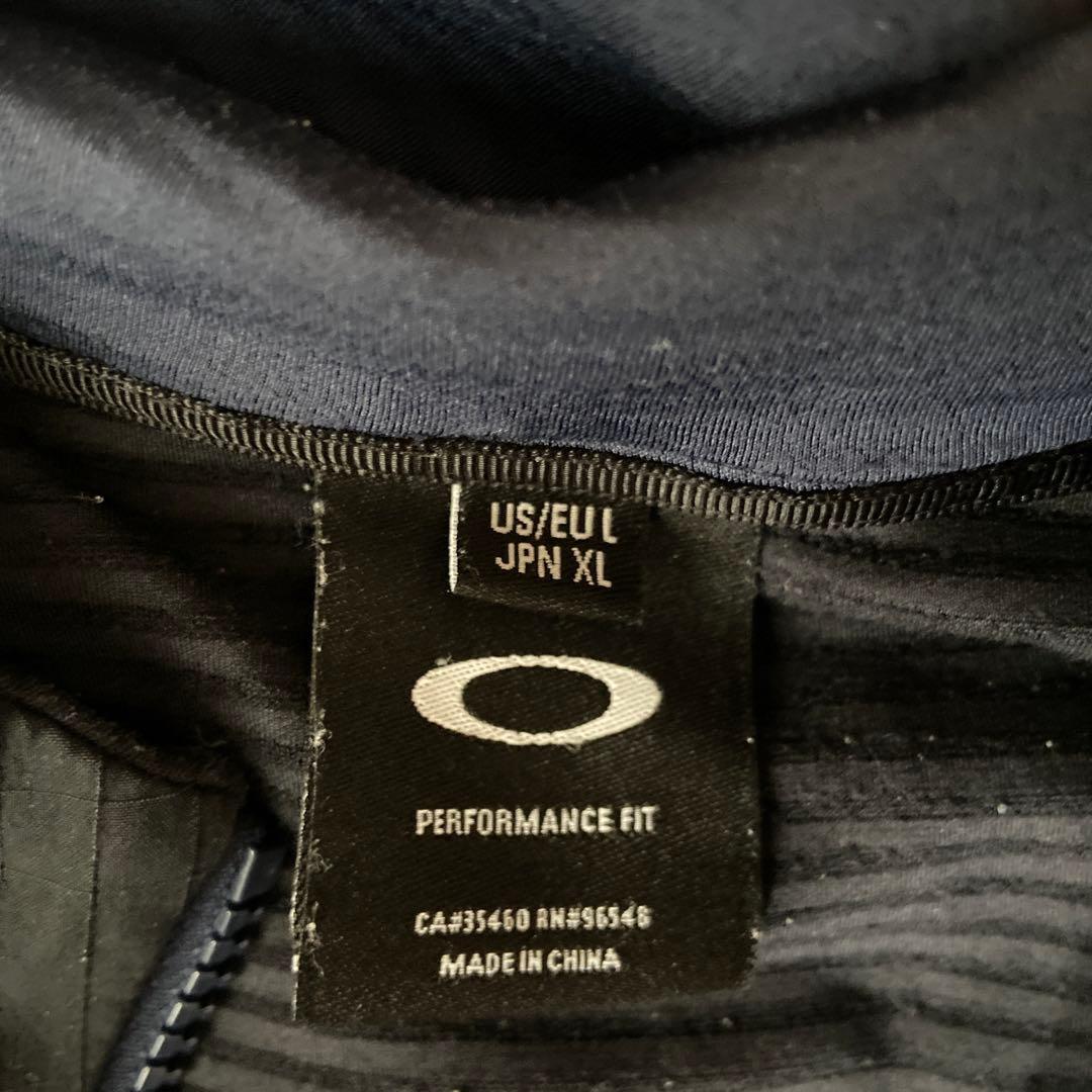 【オークリー】セットアップ 2XL 紺 ジャージ 上下ゴルフ パーカー