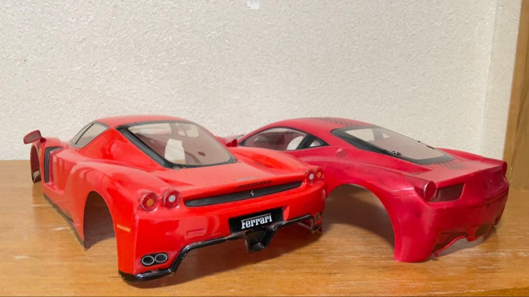 タミヤ 458イタリア エンツォ スペアボディ フェラーリ 1/10 TT-02