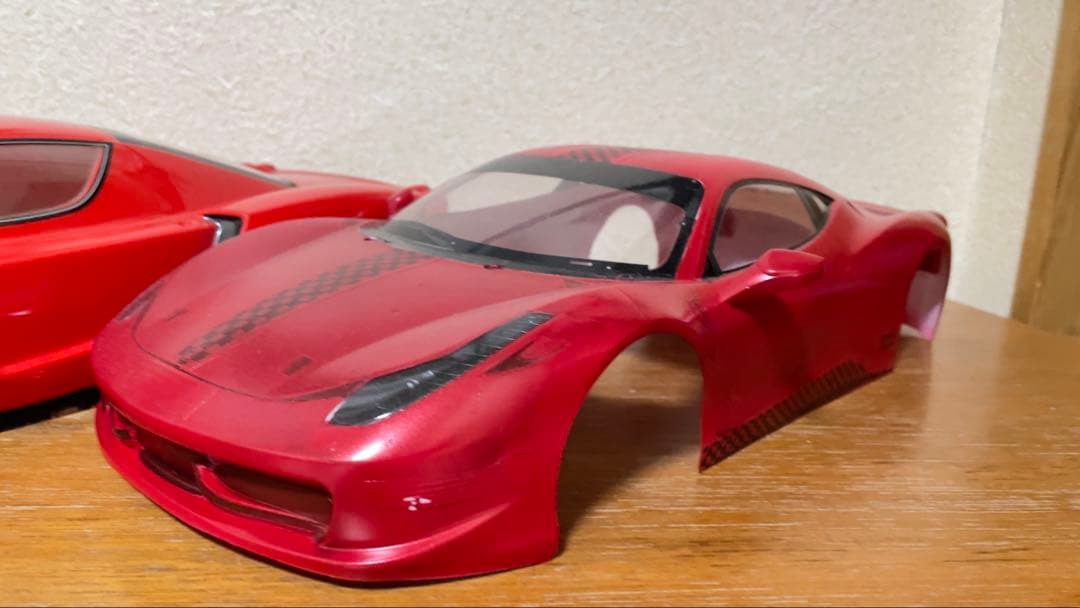 タミヤ 458イタリア エンツォ スペアボディ フェラーリ 1/10 TT-02