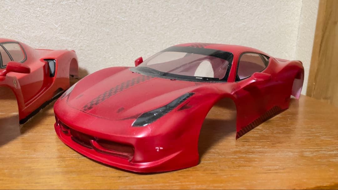 タミヤ 458イタリア エンツォ スペアボディ フェラーリ 1/10 TT-02