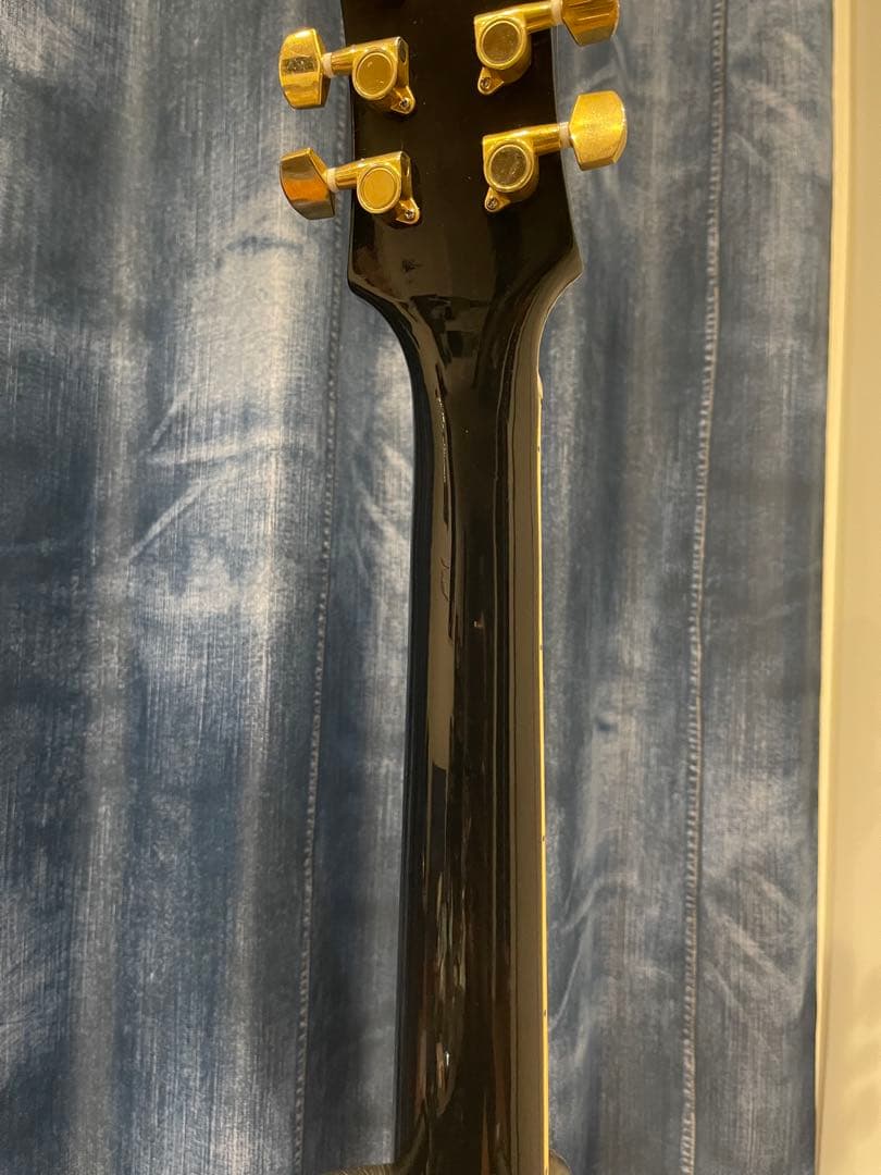 Epiphone レスポールカスタム　ブラック　ネック折れ修理済み　整備済み