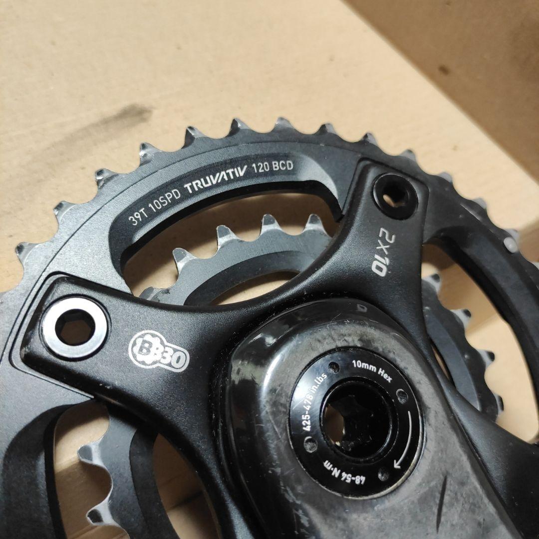 SRAM カーボンクランクセット マウンテンバイク mtb