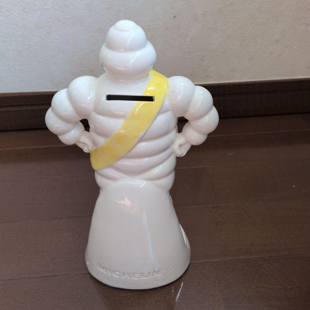ミシュランマン　陶器　貯金箱