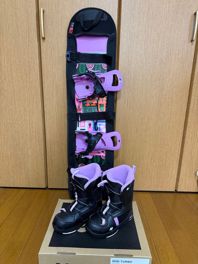 K2 LIL KAT スノーボードセット