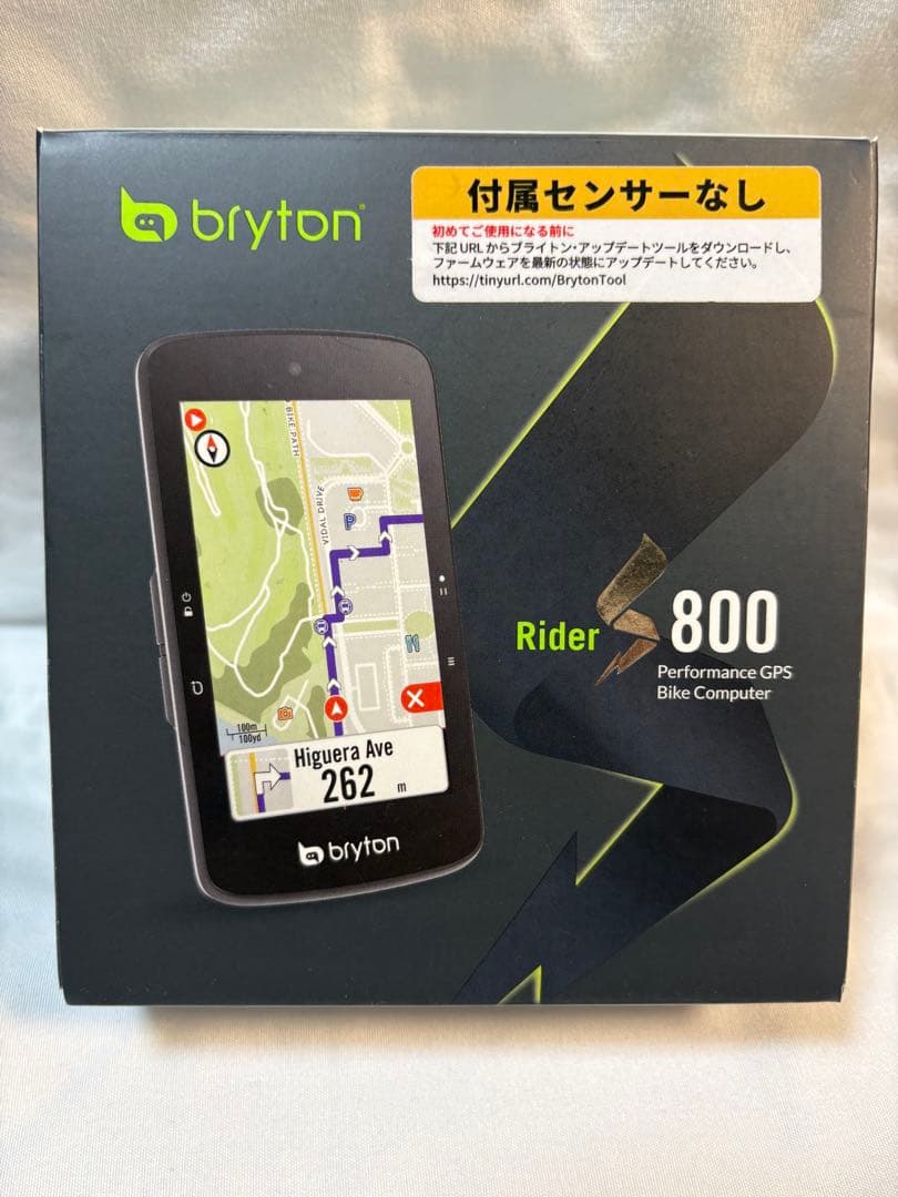 Bryton Rider S800 サイクルコンピューター 本体 中古、美品