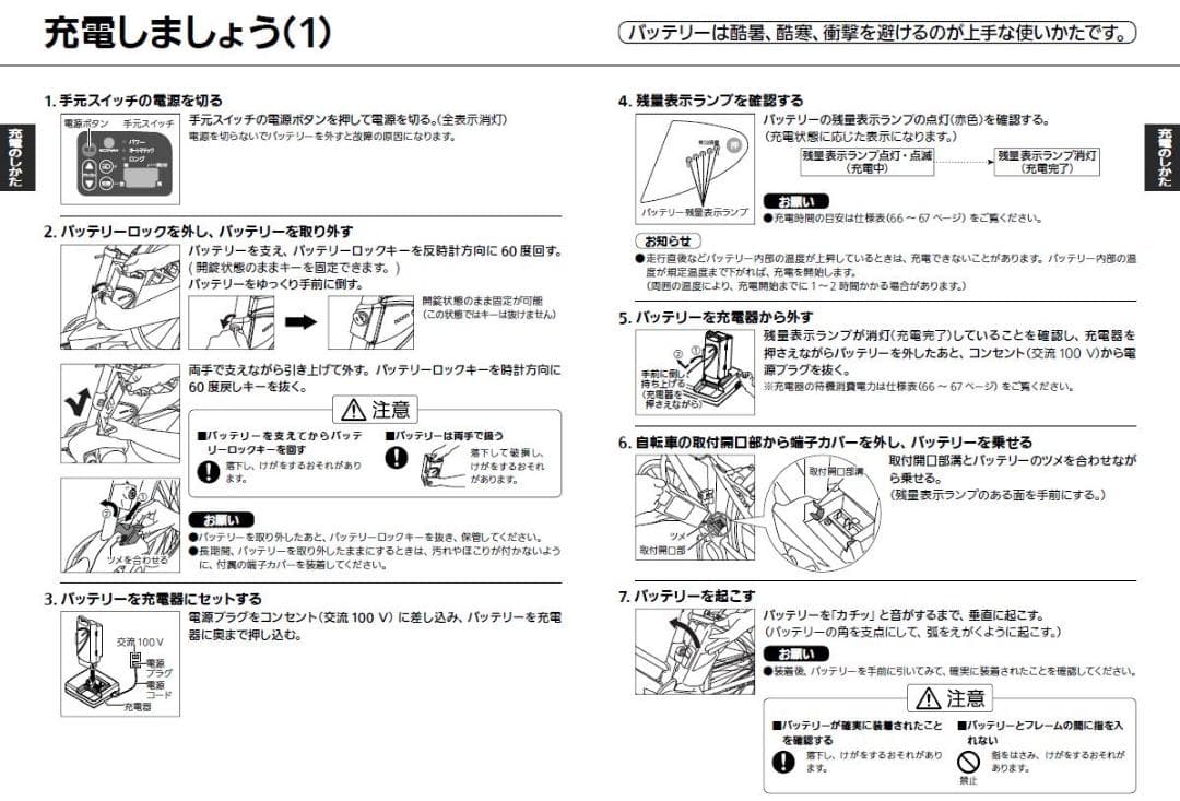 ★箱入り 清掃美品　Panasonic NKJ067 バッテリー充電器