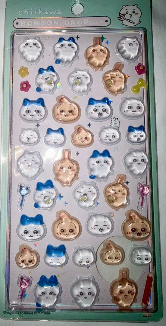 【正規品】ちいかわ ボンボンドロップ シール　16枚セット