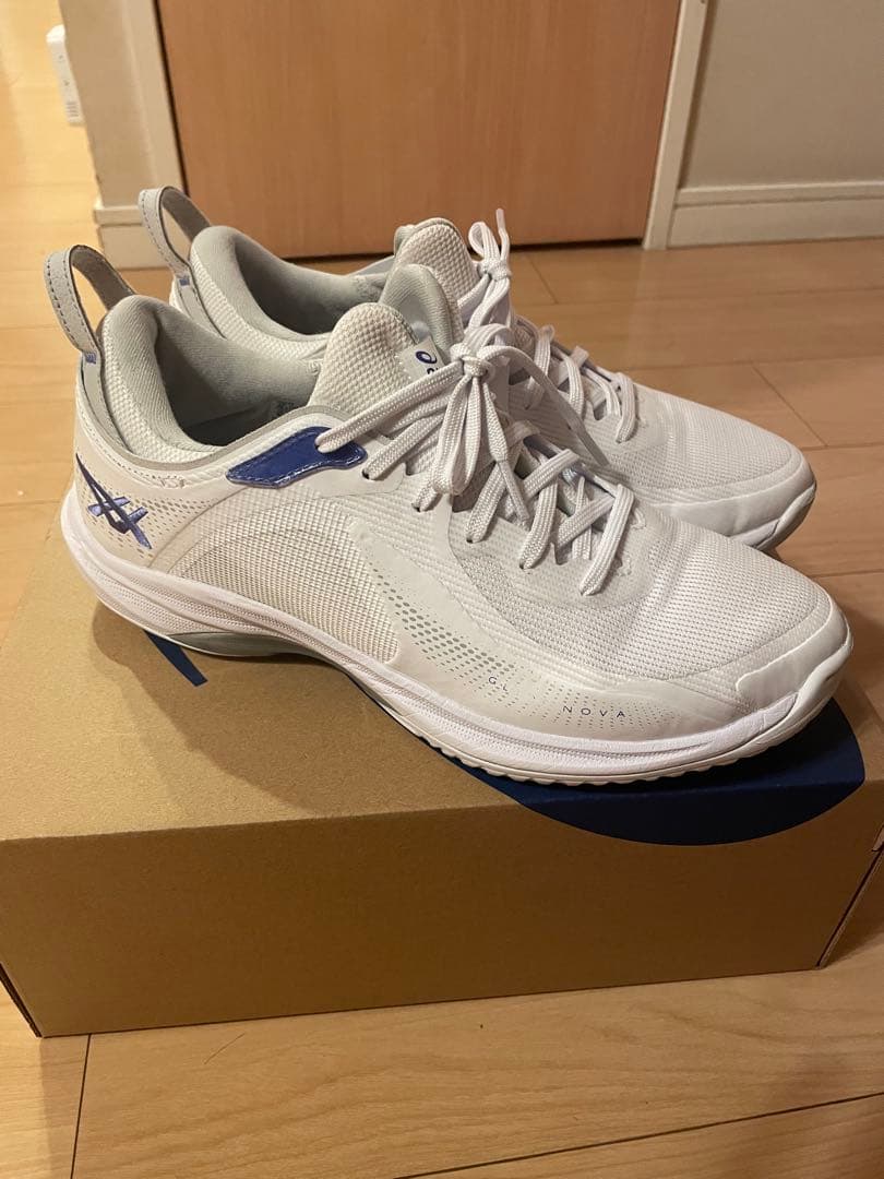 ASICS GLIDE NOVA FF 4 25.5cm ホワイト/ブルー