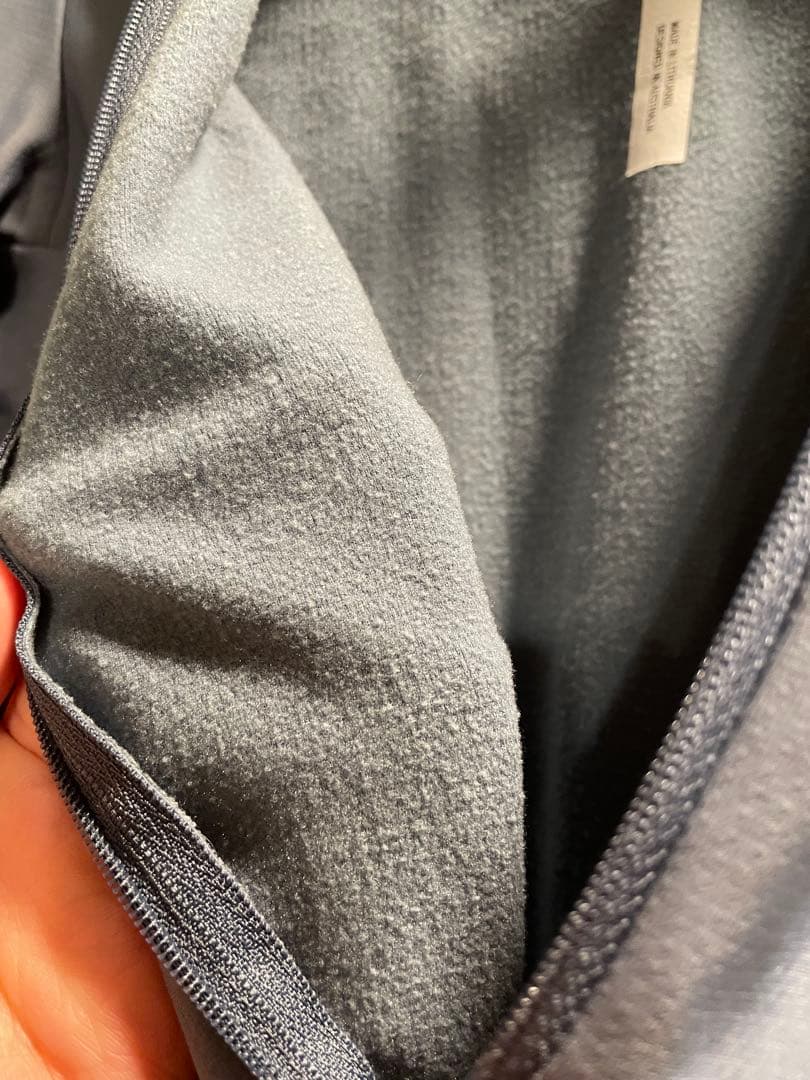  スモーキーブルー 長袖 サイクルジャージ　XS