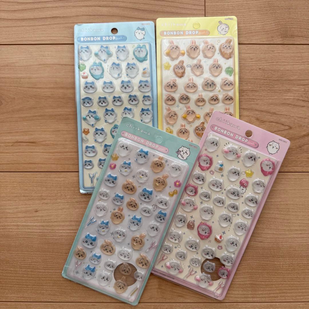 シール手帳完成品、立体シールまとめ売り