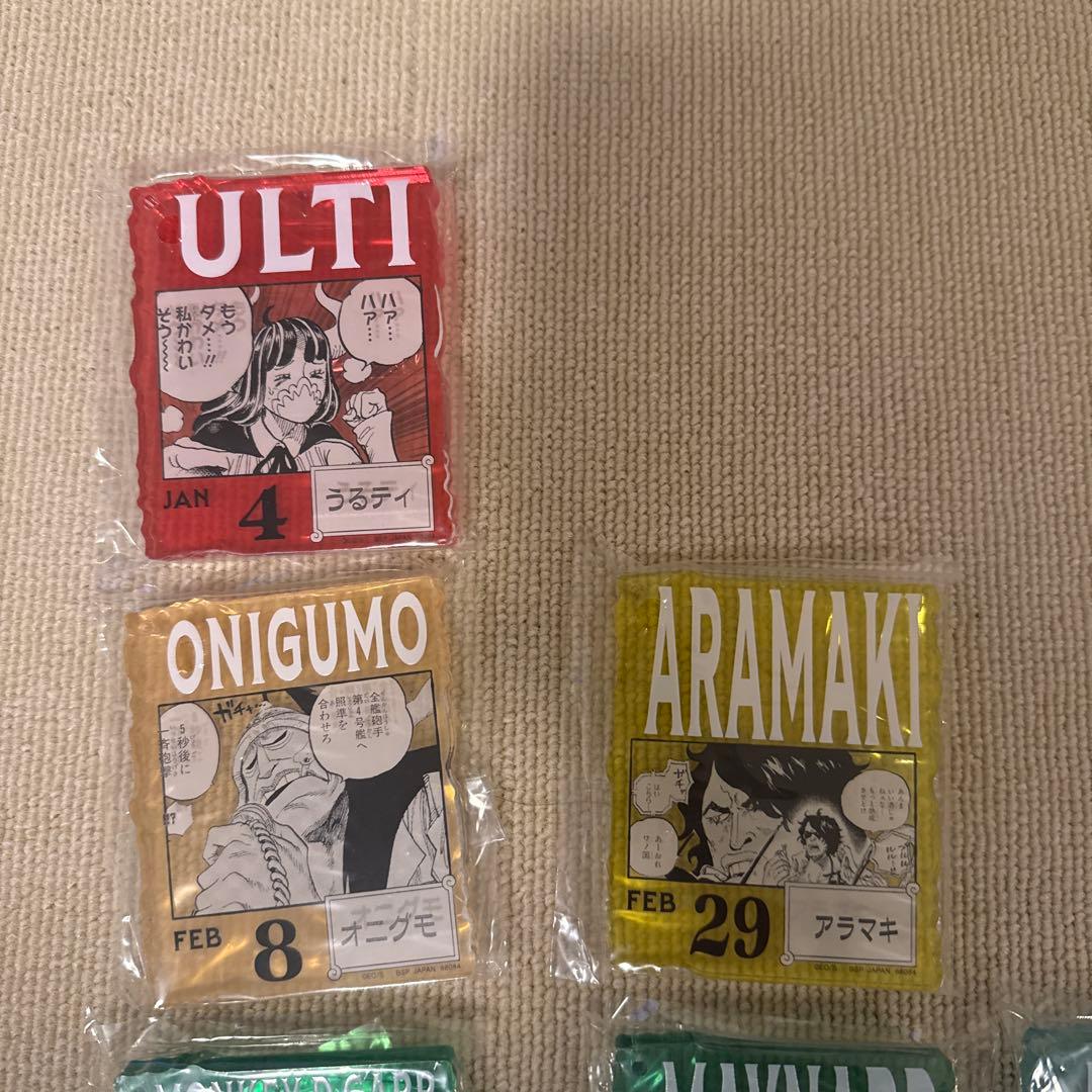 ワンピースベースショップくじ　アクリルブロックチャーム