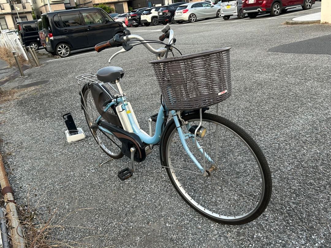 電動アシスト自転車　ヤマハ PAS ナチュラ　26インチ 千葉駅周辺引き取限定