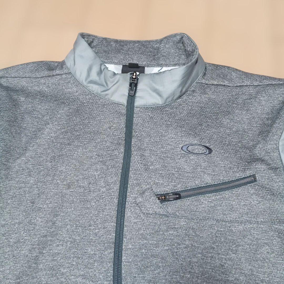 【美品】OAKLEY オークリー ジップアップ パフフリース ゴルフウェア XL