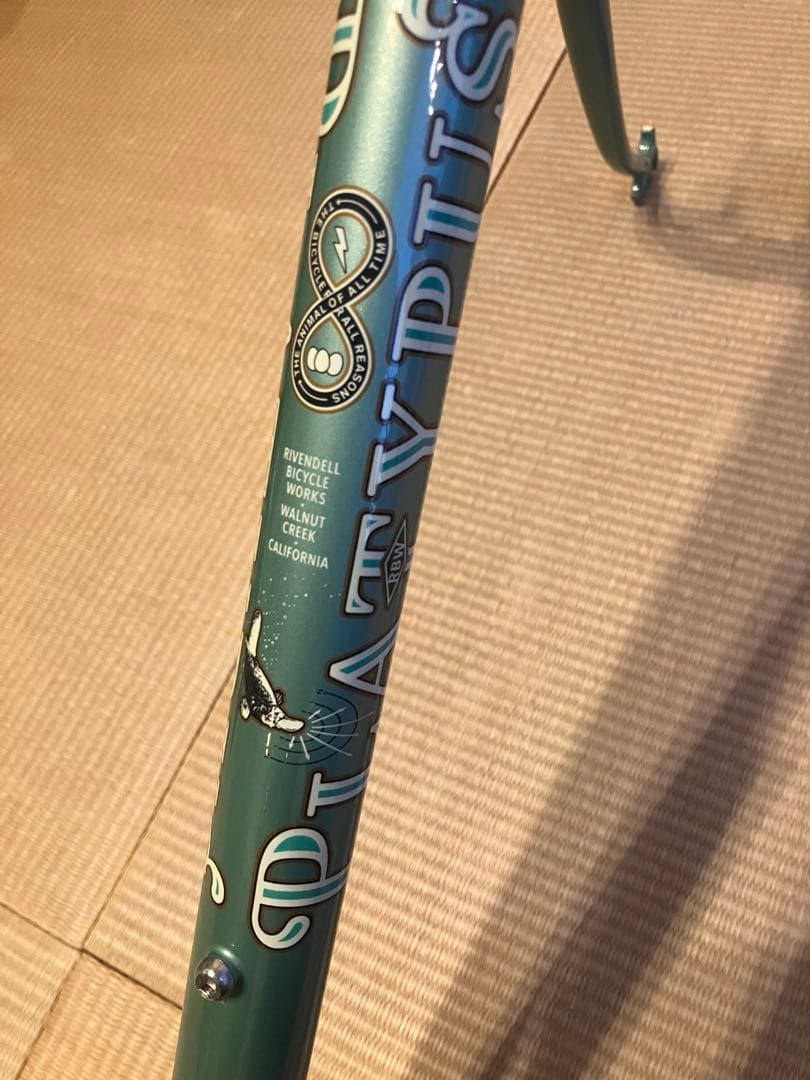 初代 RIVENDELL PLATYPUS blue lug ブルーラグ