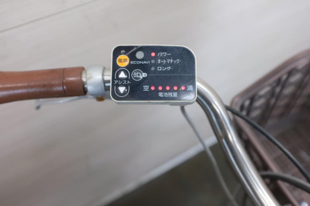 電動自転車 パナソニック　24インチ　3段　8.0Ah（5点灯）充電器あり