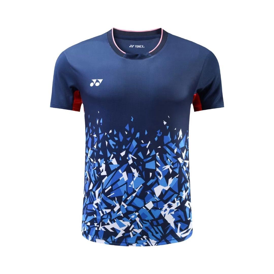 ヨネックスYONEX バドミントン日本代表モデルゲームウェア新品　XLブルー