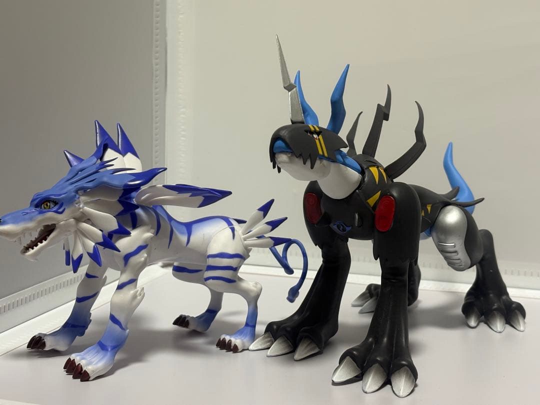 デジモン　フィギュア　ガルルモン　ライドラモン
