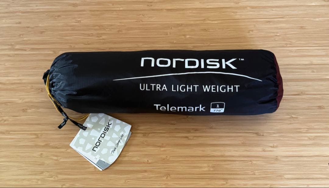 ノルディスク　テレマーク1　ULW　バーントレッド　770g　カーボン
