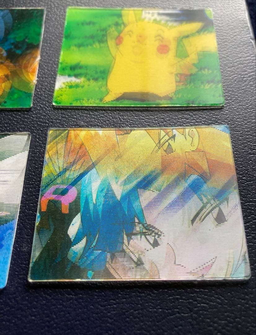 ポケットモンスター第2弾 明治スーパーチェンジカード 4枚セット超ヴィンテージ