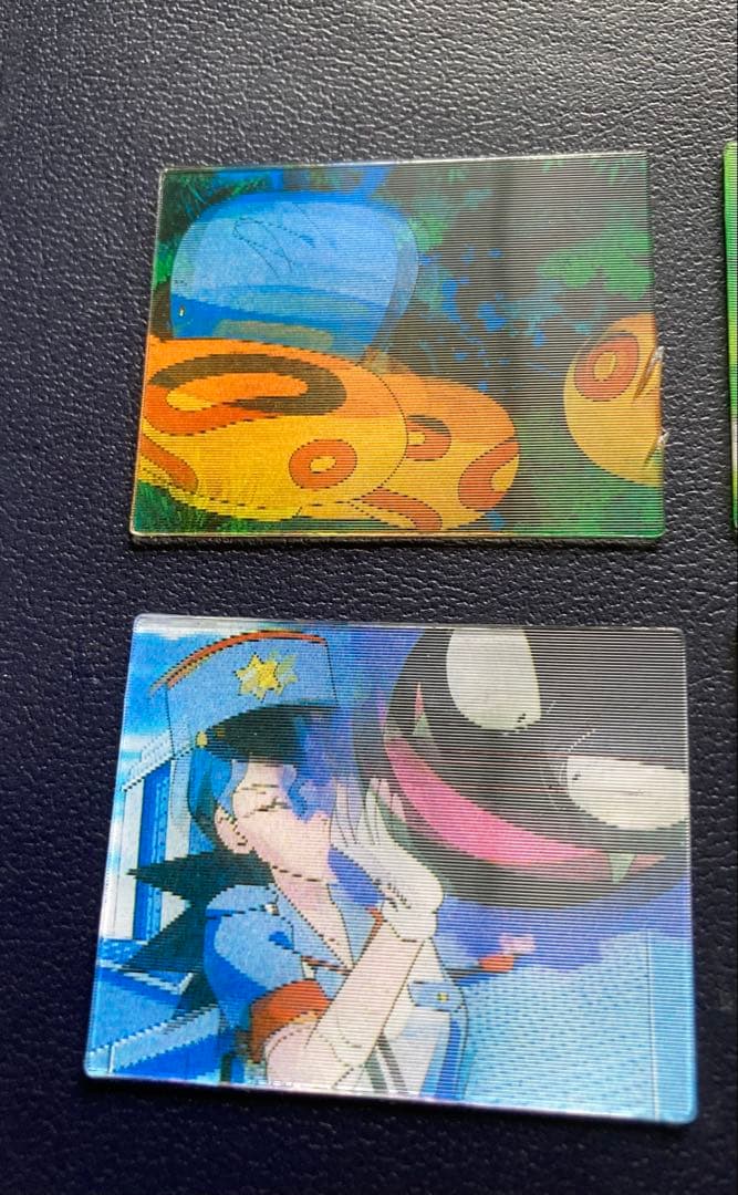 ポケットモンスター第2弾 明治スーパーチェンジカード 4枚セット超ヴィンテージ