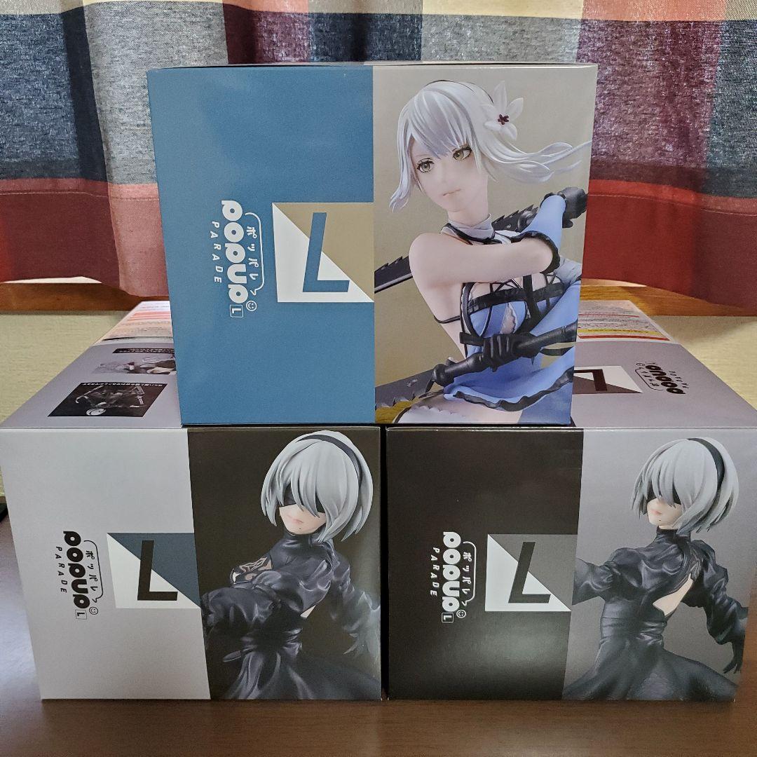 S*e様 スクエニくじ　NieR Automata　☆フィギュア全3種 コンプ