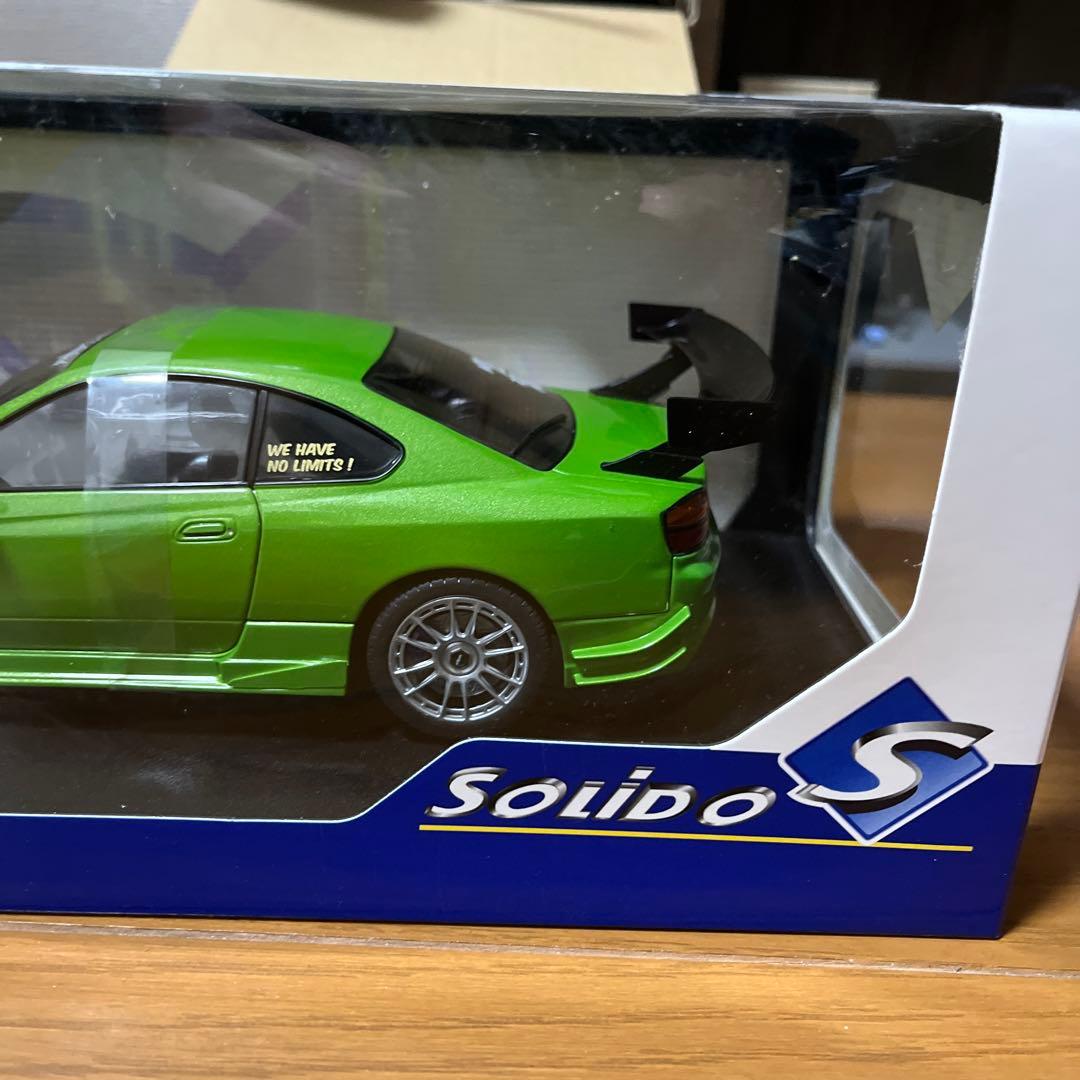ソリド 1/18 日産 シルビアS15 スペックR