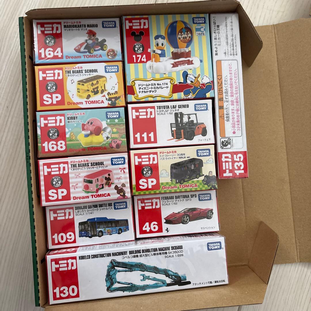 トミカ ドリームトミカ等　まとめ売り　11点セット