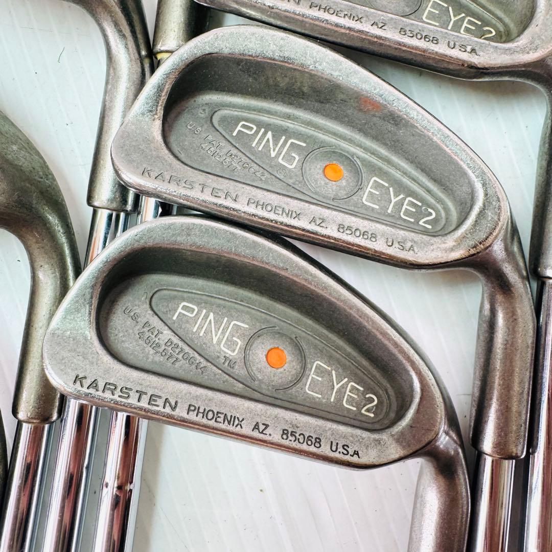 PING　ZING２ オレンジドット　メンズゴルフ　アイアン 9本セット
