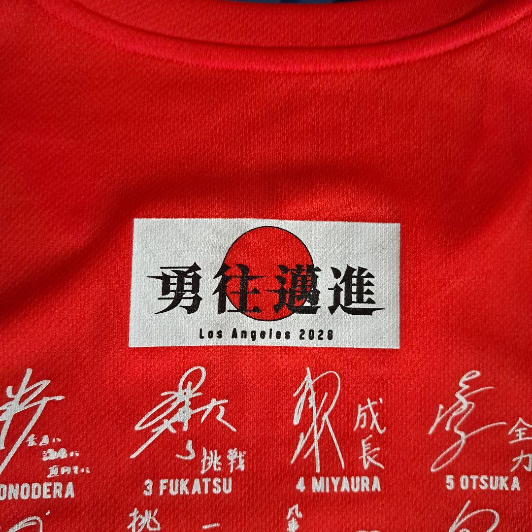 ASICS CAPCOM 全日本男子バレーボール応援Tシャツ XL