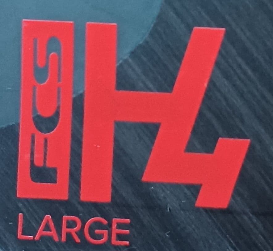 FCS H4　LARGE　サーフボードフィン　ライト　バラ売り