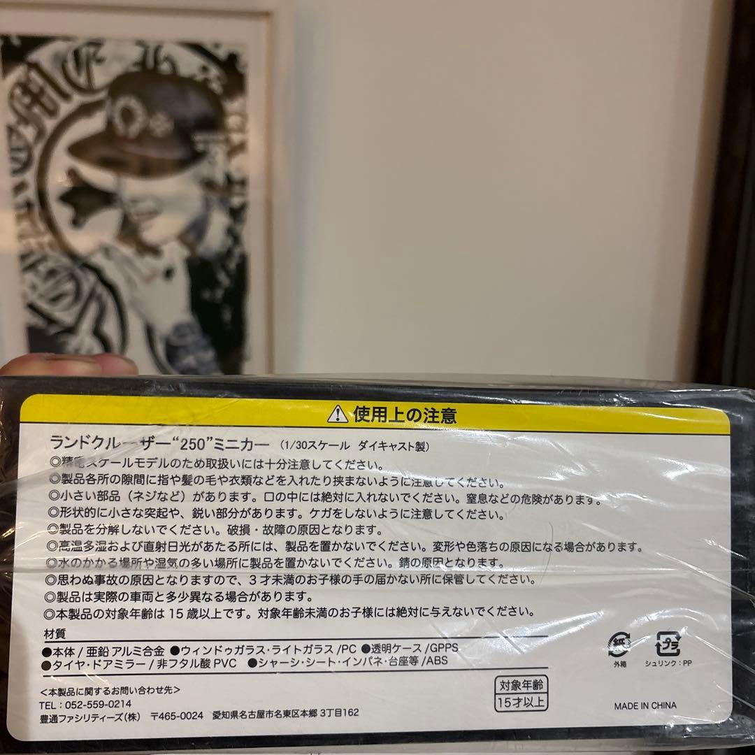 ランドクルーザー 1/30スケール ブラック