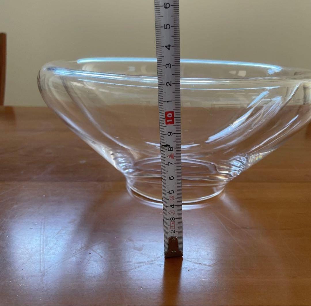 ガラス製 ボウル 約30cm スガハラ　スポーラ
