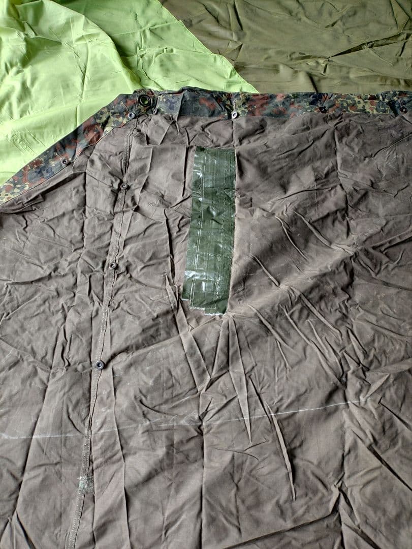 ドイツ軍パップテント　２枚と…………