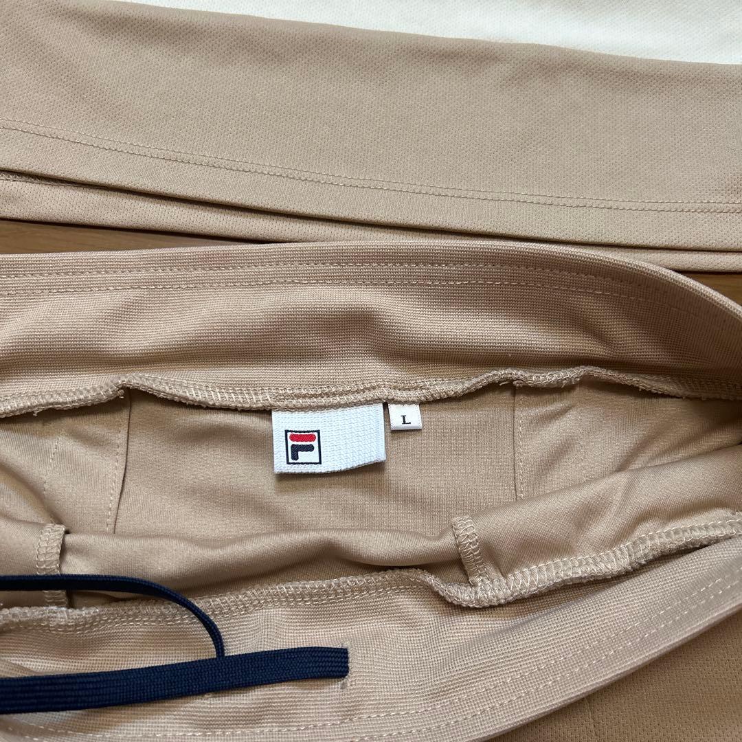 FILA テニスウェア セットアップ ネイビー/ベージュ