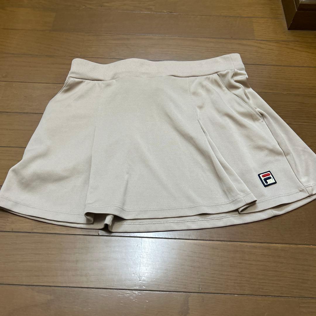 FILA テニスウェア セットアップ ネイビー/ベージュ